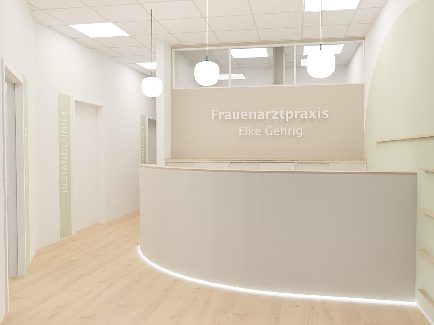 Frauenarztpraxis Elke Gehrig – Gesundheit, Neckargemünd – Projekt von Viktoria Exler
