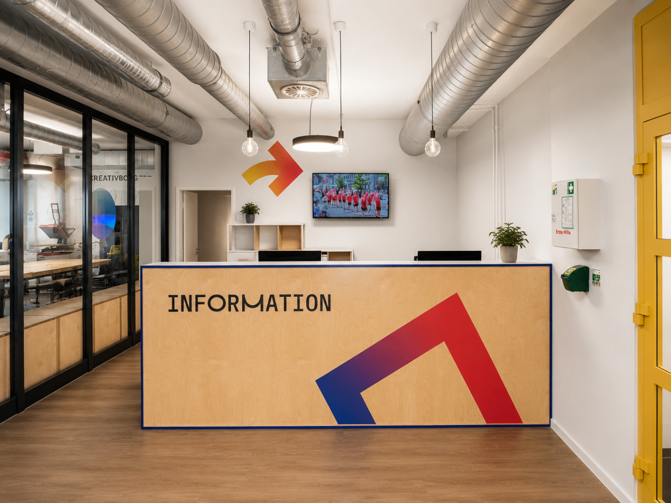 Media:Turm – Medienanstalt RLP – Büro, Ludwigshafen – Projekt von Innenarchitektin Viktoria Exler